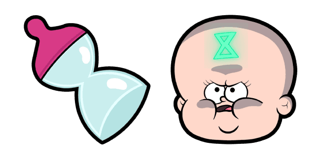 Gravity Falls Time Babycustom cursor pack