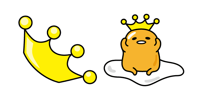 Gudetama Kingcustom cursor pack