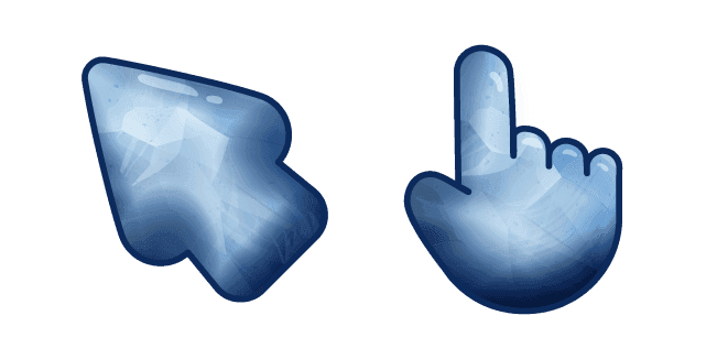 Materials Blue Calcitecustom cursor pack