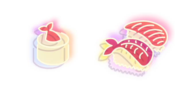 Neon Sushicustom cursor pack