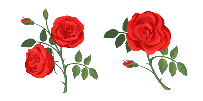 Red Rosescustom cursor pack