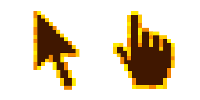 Sunflower Pixelcustom cursor pack