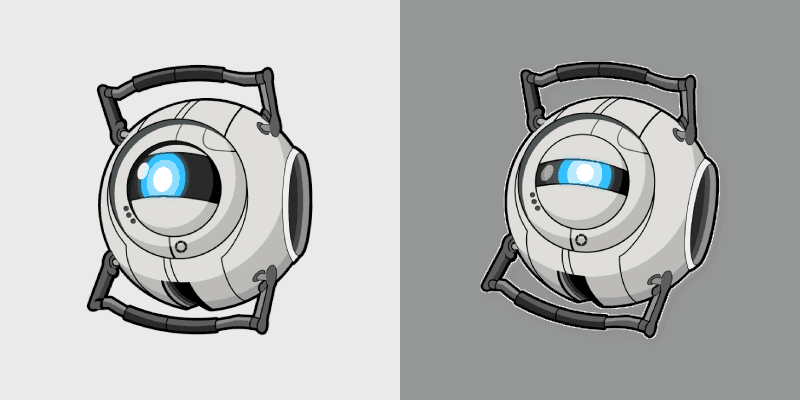 Custom Cursor Pack - Portal Wheatley