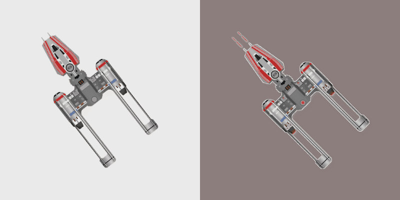 Custom Cursor - Y-wing Starfighter
