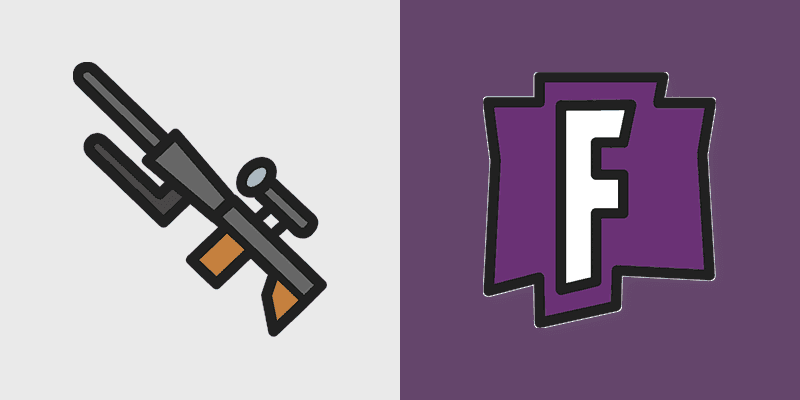 Epic Fortnite Sniper Assault Rifle