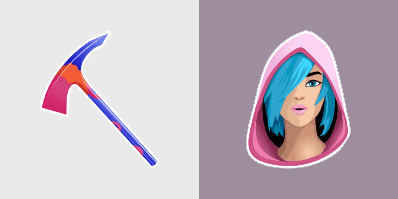 Custom Cursor Pack - Fortnite Iris Skin Pop Axe