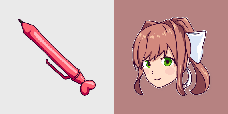 Doki Doki Literature Club! Custom Cursor Collection