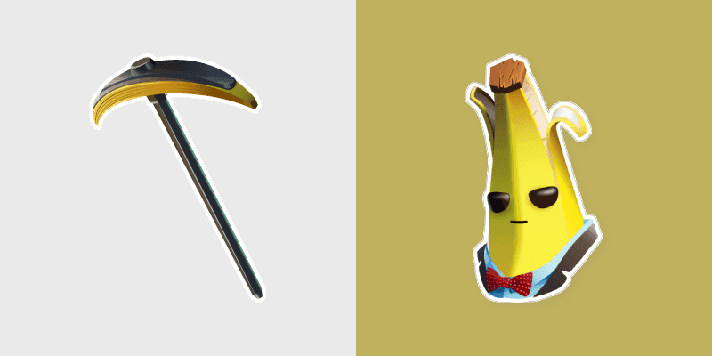 Cute Cursor Agent Peely Bananaxe Pickaxe Pack