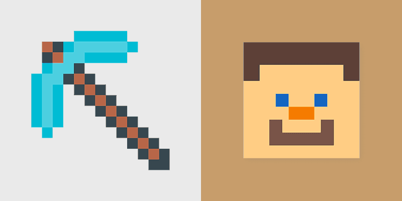 Custom Cursor Minecraft Diamond Pickaxe