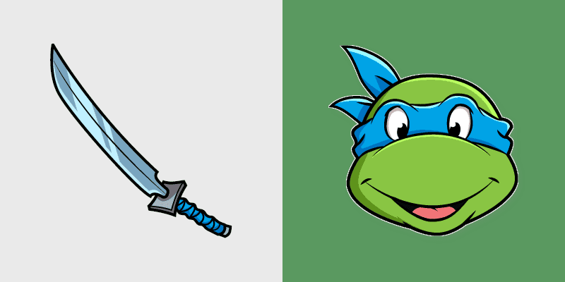 Leonardo Ninja Cursor Pack