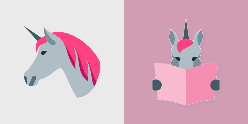 Cute Unicorn Cursor Pack
