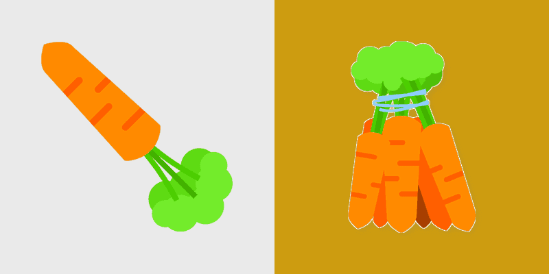 Vibrant Veggie Cursor Pack