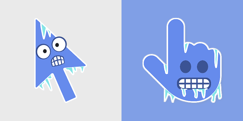 Frozen Magic Cursor Pack