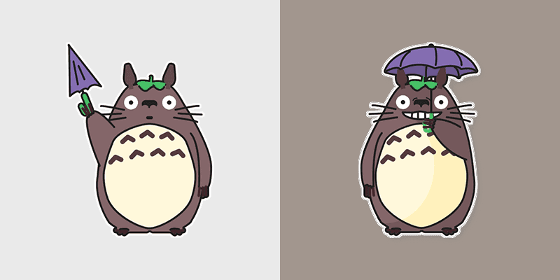 Totoro Custom Cursor Pack