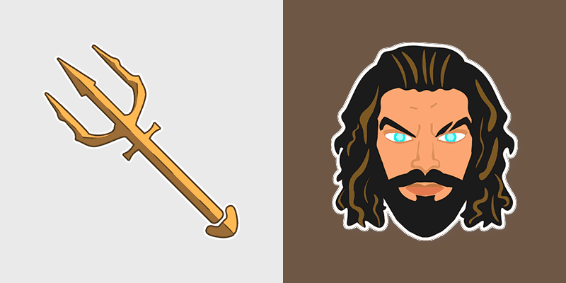 Custom Cursor Aquaman Pack