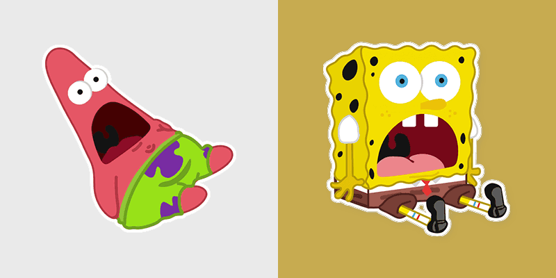 Cute Cursor SpongeBob Surprise