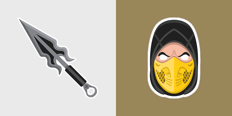 Mortal Kombat Scorpion - Custom Cursor Pack