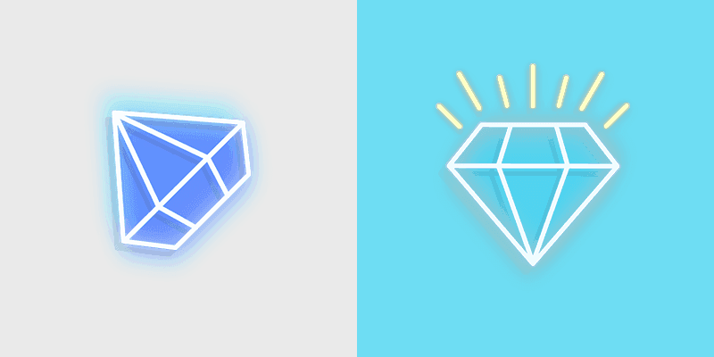 Cute Cursor Neon Pack