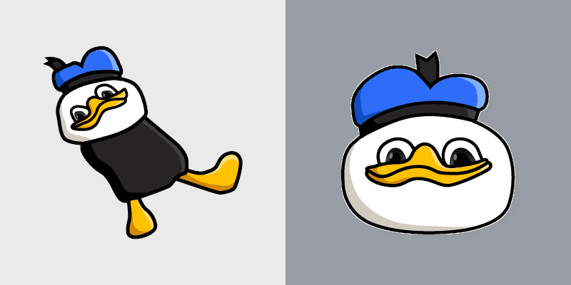 Custom Cute Duck Meme Cursor Pack