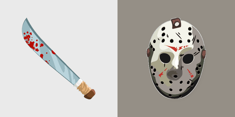 Spooky Cursor Pack - Friday the 13th Jason Voorhees