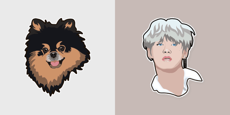 Custom Cursor Pack - BTS V