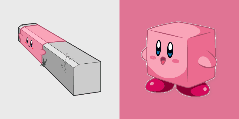 Cute Kirby Cursor Pack