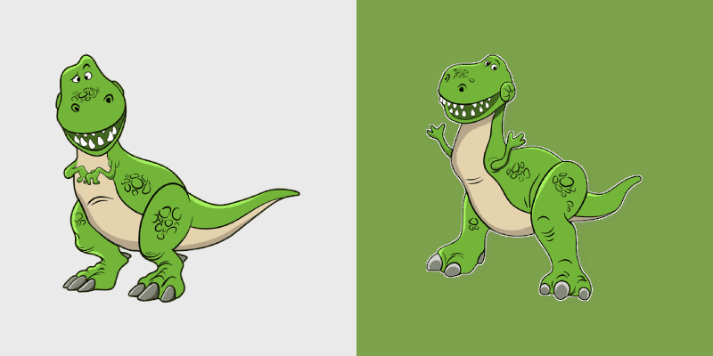 Cute Cursor Toy Story Rex