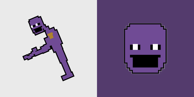 Custom Cursor Pack - Five Nights at Freddy's William Afton