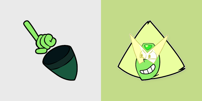 Steven Universe Peridot Cute Cursor