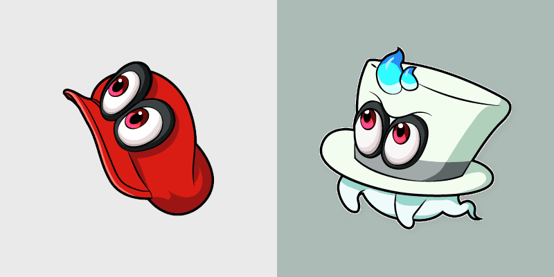 Cute Cursor Pack for Super Mario Odyssey