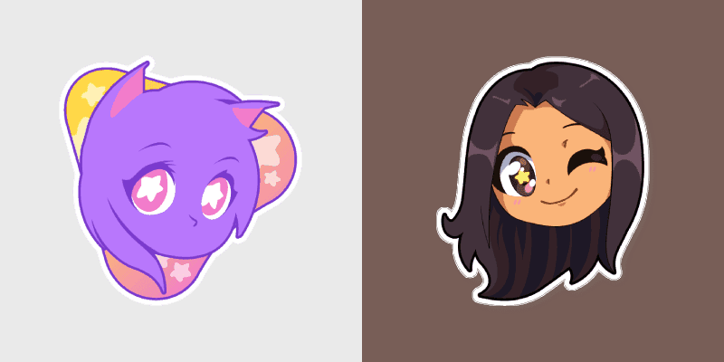 Custom Cute Aphmau Cursor Pack