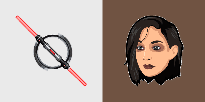 Custom Cursor Pack - Star Wars Trilla Suduri & Lightsaber