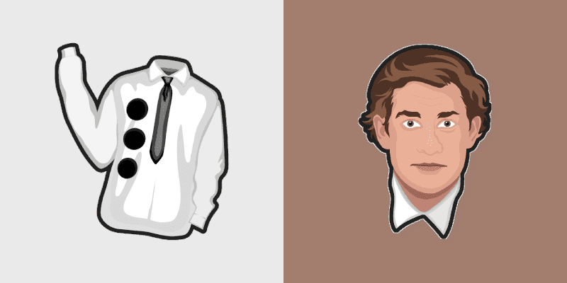 Custom Jim Halpert Cursor Pack