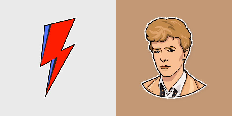 Custom Bowie Cursor Pack