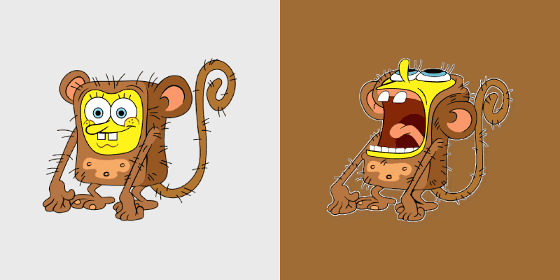 Custom Cursor SpongeBob