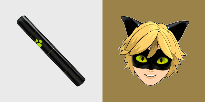 Superhero Cursor Pack - Cat Noir