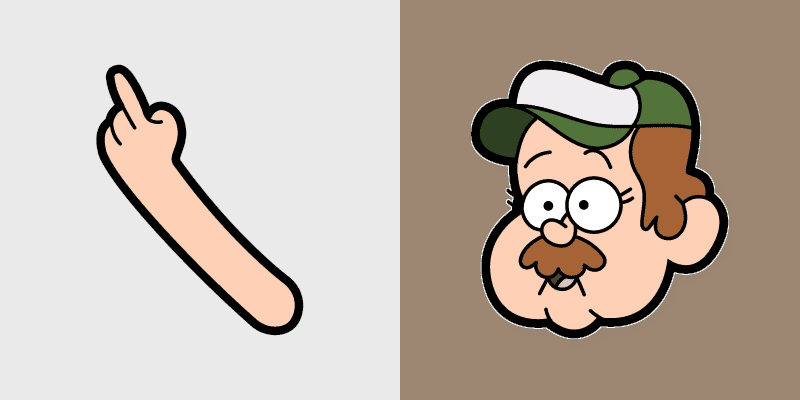 Gravity Falls Cute Cursor Pack