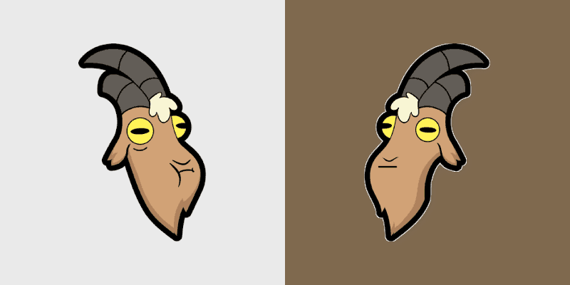 Cute Forest Goat Cursor Pack