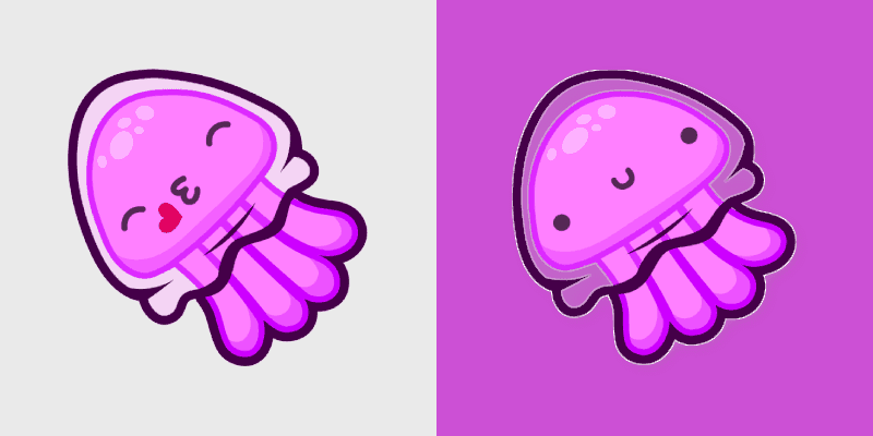 Cute Cursor Pack - Jellyfish