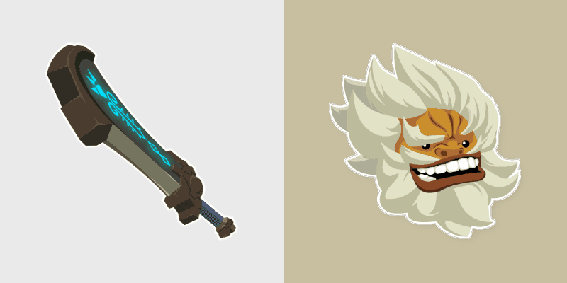 Legendary Zelda Cursor Pack: Daruk Boulder Breaker