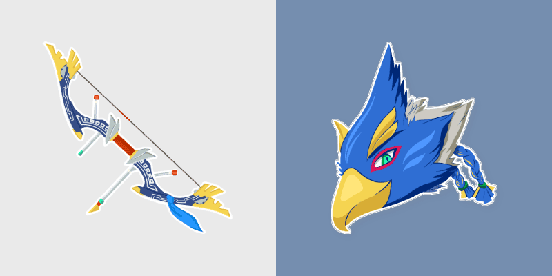 Zelda's Cute Eagle Bow Cursor