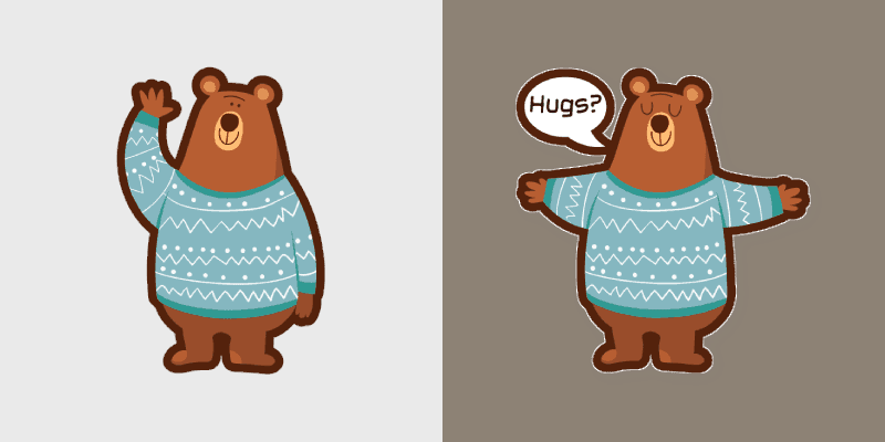 Adorable Hug Cursor Pack
