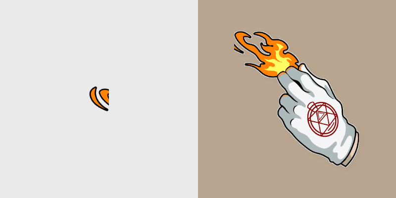 Cute Cursor Roy Mustang Pack