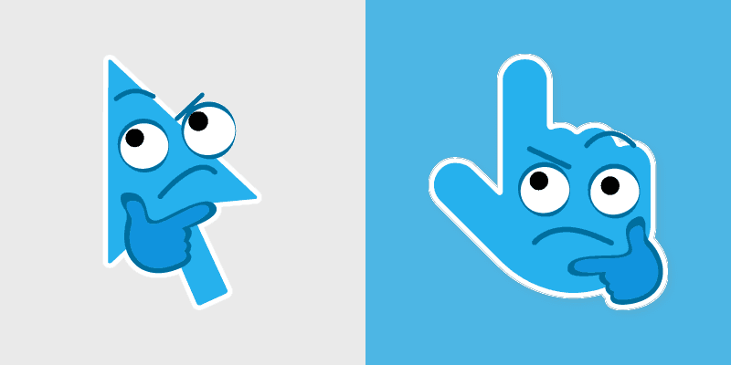 Custom Cursor Thinking - Cute Cursor Pack