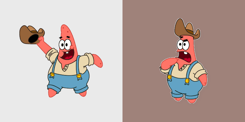 Cute Cursor Pack - SpongeBob Pecos Patrick Star