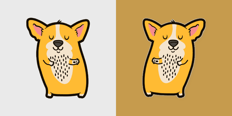 Cute Cursor Pack with Dancing Corgi Dog
