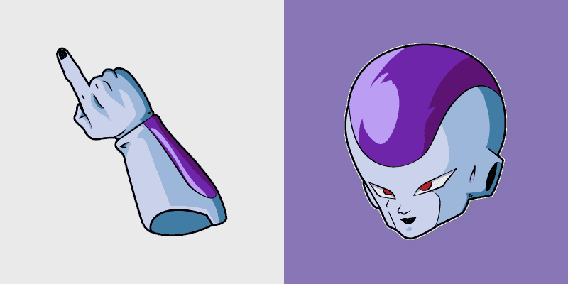 Frieza's Cute Custom Cursor Pack