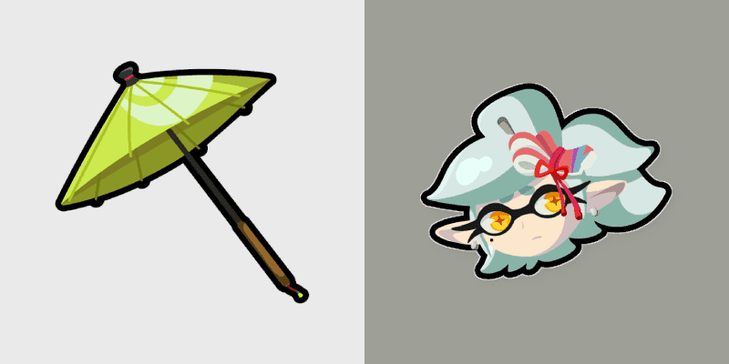 Custom Cursor Pack - Splatoon Marie