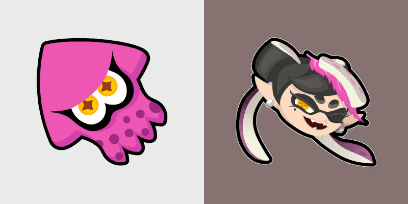 Splatoon 2 Cute Callie Custom Cursor Pack