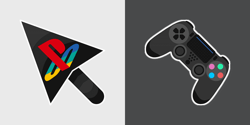 Custom Cute Mouse Cursor Pack for PS4